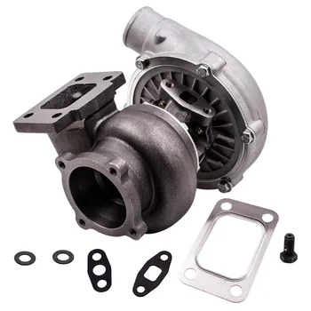 

GT30 GT3037 GT3076R T3.82 A/R 51 TRIM POLISHED TURBO CHARGER GT30 500+HP