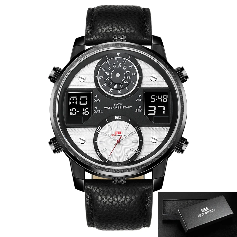 2021 New Fashion Brand Mens Watches Waterproof Sport Watch Men Electronic Timing Wrist Watches Clock Relogio Masculino 720 