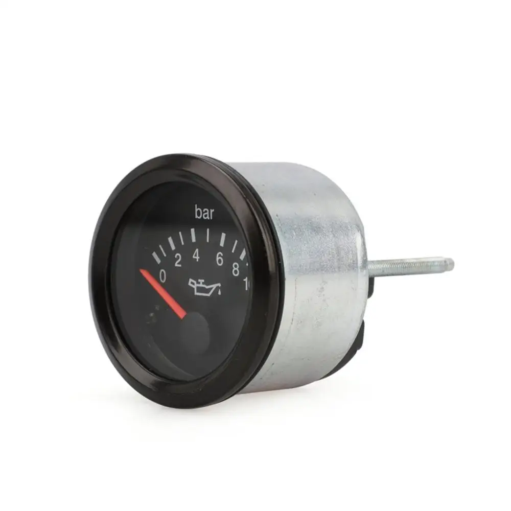 Универсальный манометр указателя давления масла 2 дюймовый (52 мм) 0 10 бар для VDO