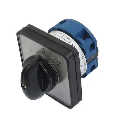 Три позиции AC 660V 20A фиксация 4 терминала Cam комбинированное переключающее устройство