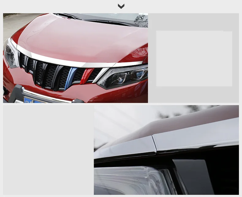 Для Nissan X trail T32 X-trail- Автомобильный капот декоративный яркий капот ABS декоративные Стикеры для автомобилей Аксессуары