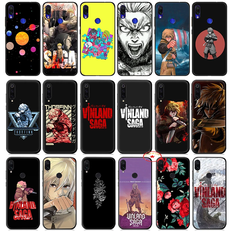 Vinland Saga Anime Soft Silicone Case for Xiaomi Redmi Note 8 7 6 5 Pro 4X 5A Cover |