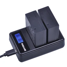 Batmax 1800mAh BLH-1 BLH1 батарея+ lcd двойное USB зарядное устройство для камеры Olympus E-M1 Mark II