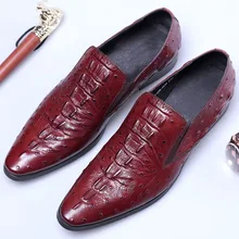 Mens Formal Shoes Genuine Leather Oxford Shoes For Men Italian 2019 Dress Shoes Wedding Laces Leather Crocodile Shoes Mens Formal Shoes Genuine Leather Oxford Shoes For Men Italian 2019 Dress Shoes Wedding Laces Leather Crocodile Shoes