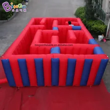 Бинго®6*4 м Прочный надувной лабиринт игра надувной Забавный дом для детей взрослых Спорт на открытом воздухе игрушки