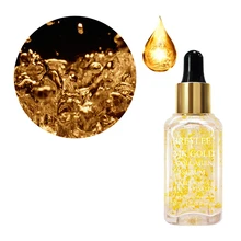 Сыворотка с коллагеном 24K золота уменьшает тонкие линии с витаминами C E уход за лицом восстанавливающая эссенция с гиалуроновой кислотой