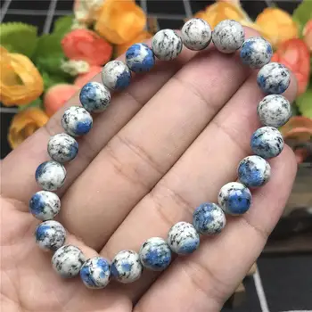 

8mm Natural K2 Jasper Volcanic Stone Bracelet For Women Man Stretch Gemstone Crystal Round Beads Fashion Bracelet Jewelry AAAAA