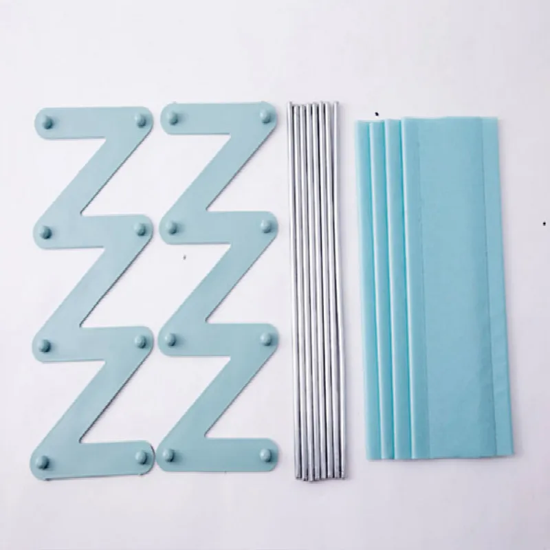 Stainless Steel "Z" Shape Shoes Rack Multi-layer Assembly Non-woven Storage Holders Bookshelf Home Shoe Cabinet Organization