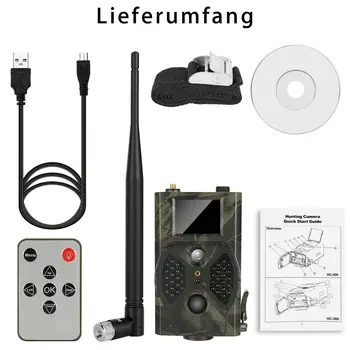 

Wildlife Camera With Antenna GPRS SMS MMS HD 1080P Surveillance Photo Trap Hunting Camera Remote Controller