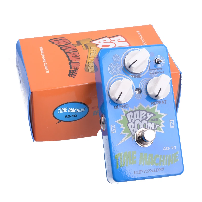  Biyang Baby Boom CH-10 Electric Guitar Bass Two Speed Analog Aqua Chorus Effect Guitar Pedal True B