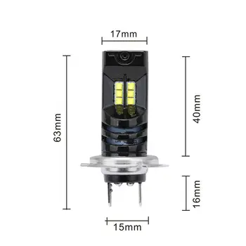 

Car Auto 6000K 55W White H7 LED Bulb Headlight Fog Light Lamps IP68 Set Durable