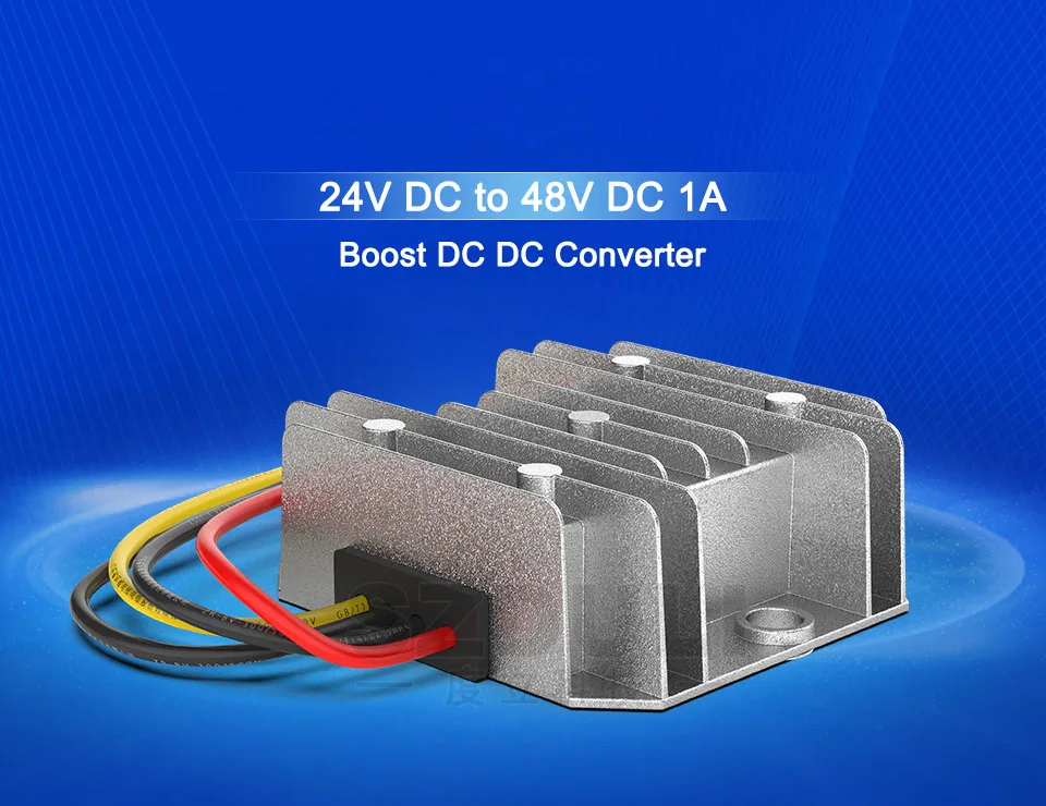 Высокое качество DC преобразователь с 24V 48V 1A машинка для стрижки 48 Вт с высоким качеством регулятор напряжения