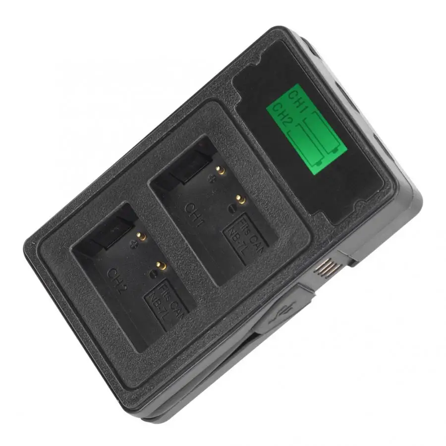 NB-7L ЖК-дисплей USB батарея для камеры двойное зарядное устройство Тип C порт для Canon PowerShot G11 G10 SX30 G12 SX30IS