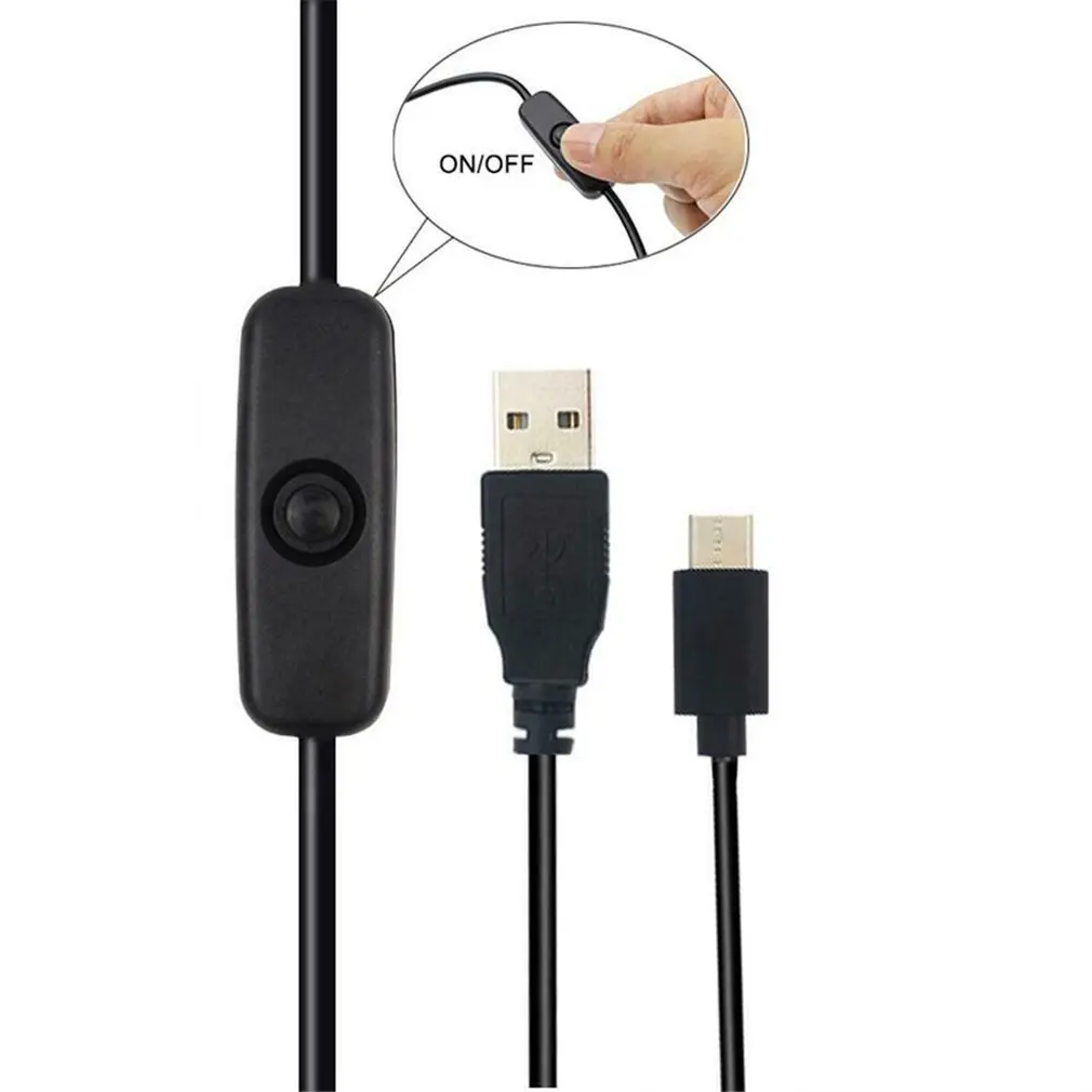 1,5 M 5V 3A type-C USB AC/DC адаптер настенного зарядного устройства Шнур питания для Raspberry Pi 4 Модель B Соединительный кабель питания