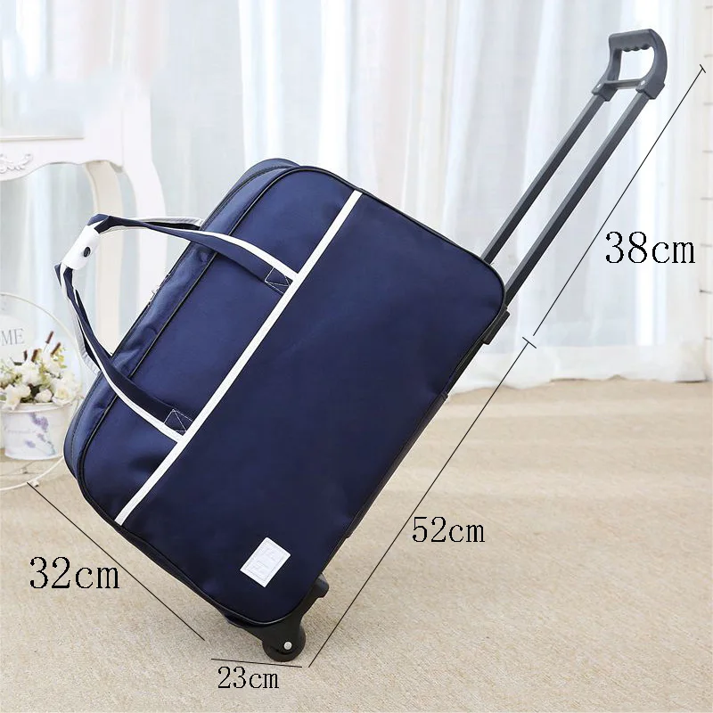 JULY'S SONG водонепроницаемая сумка для багажа сумка для переноски чемодан на колесиках багаж для мужчин и женщин Дорожная сумка с колесиками 18 дюймов