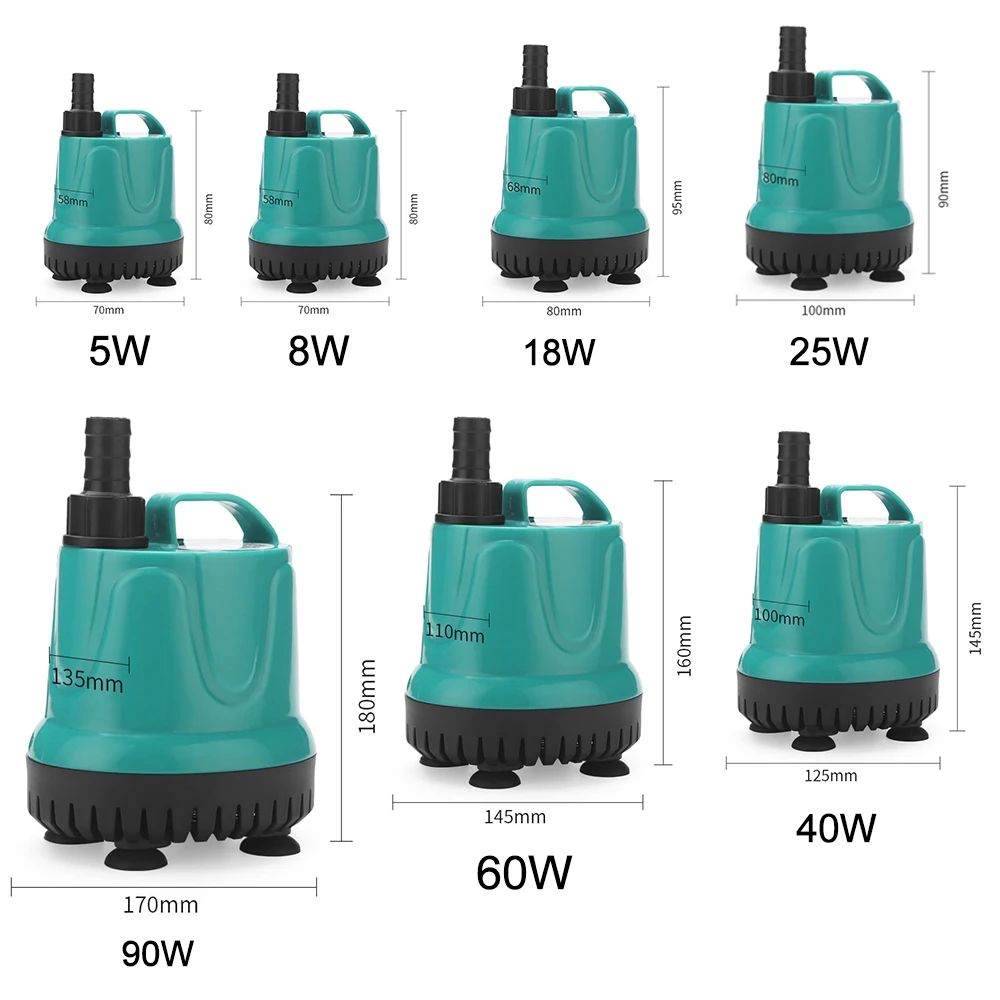 Bottom-Suction-Pump Submersible-Pump Aquarium Fish-Tank 