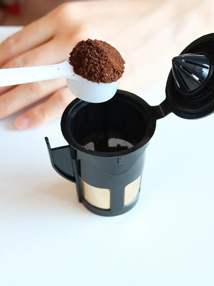 Многоразовый фильтр чашка кофе-капсулы капсула для Keurig черная многоразовая капсула для кофе фильтр с заправкой кофе посуда подарок