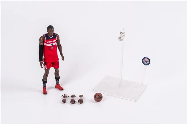 Баскетбольный набор NBA Star John Wall 2 Red 1/9 для мобильного гаража