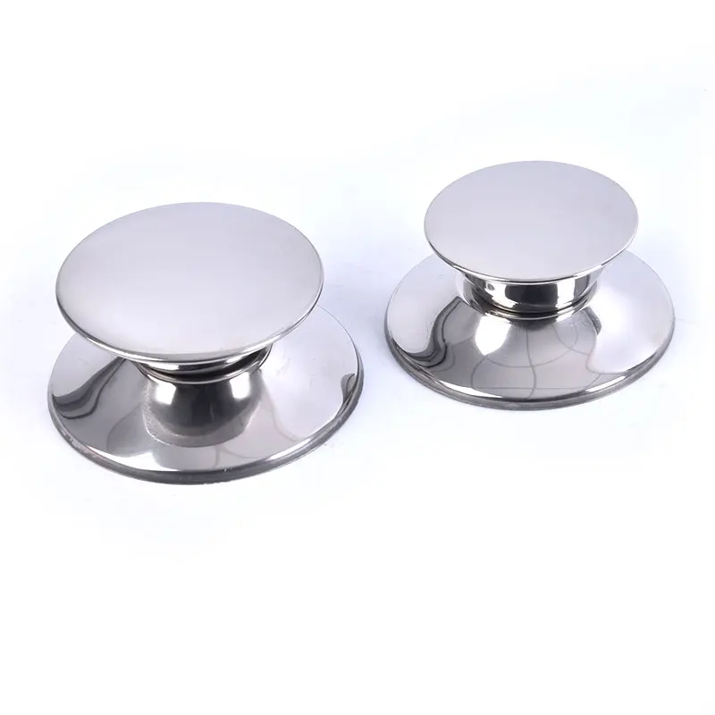 1/2/3pcs Cookware Pot Pan Lid Replacement Hand Grip Cover Knob Handle For Kitchen Circular Holding Knob Screw Handle