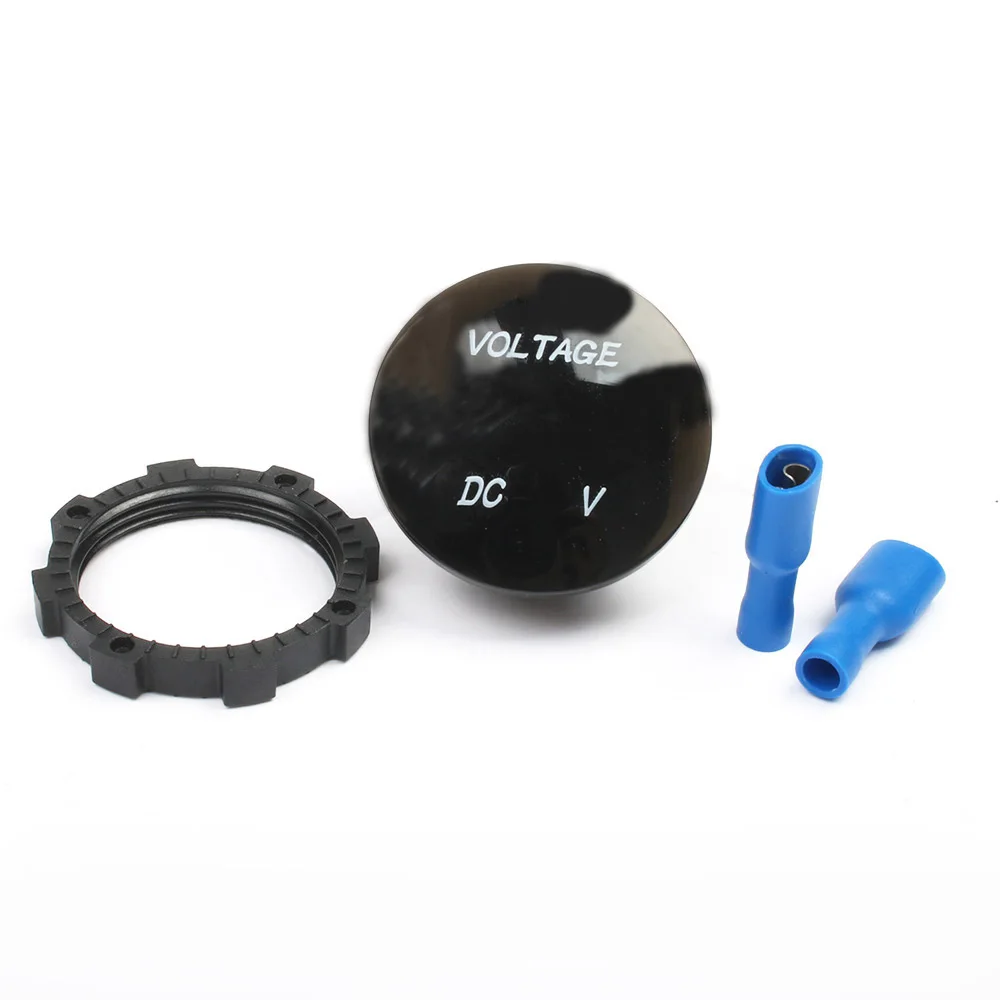 DC 5 V-48 V светодиодный Панель Мини цифровой вольтметр Напряжение метр тестер Дисплей вольтметр красочные Водонепроницаемый авто автомобиль лодка мотоцикл