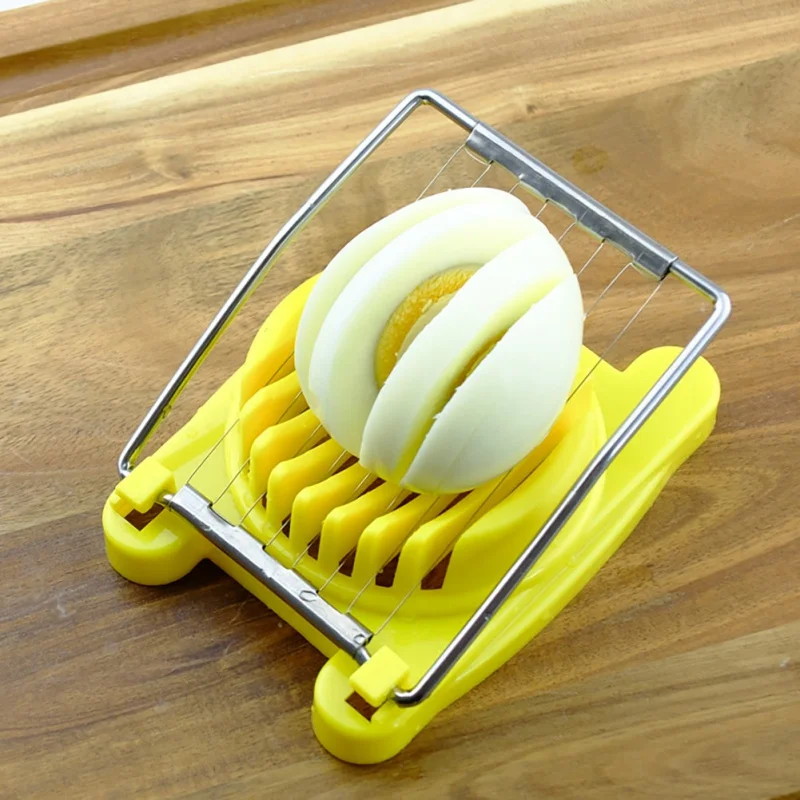 Выразительный нож для яиц, кухонный инструмент, слайсер для яиц, причудливый флаппер, кухонные принадлежности, слайсер для яиц
