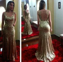 

Women Sexy sweetheart Sequin Spaghetti Strap Dress Backless cutom made Maxi Dress Summer Evening Party Dress Vestido