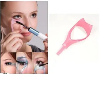 

Eyelash Tools 3 in 1 Makeup Mask Shield Protector Applicator Comb Guide Makeup Card Cosmetic Beauty Tool Dropship