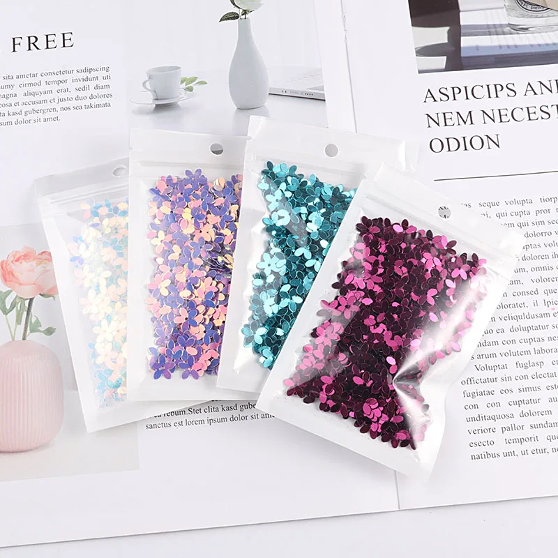 10mm Cup Five Fingers Flowers Sequins Paillettes Craft For Sewing Wedding Craft Women Garments Accessories 288pcs/lot iSequins sequins for crafts,sequin embroidery accessories,sequin sewing accessories,sequins accessories,sequins jewelry accessories