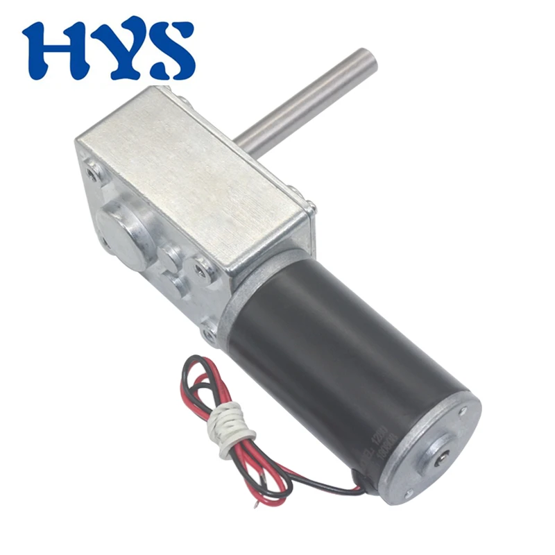 DC 12 V 24V Шестерни мотор D7 вал 51 мм Электрический редуктор постоянного тока 12 вольт моторы 7/16/27/40/80/160/260/470 об/мин мини обратная мотор 5840-31ZY