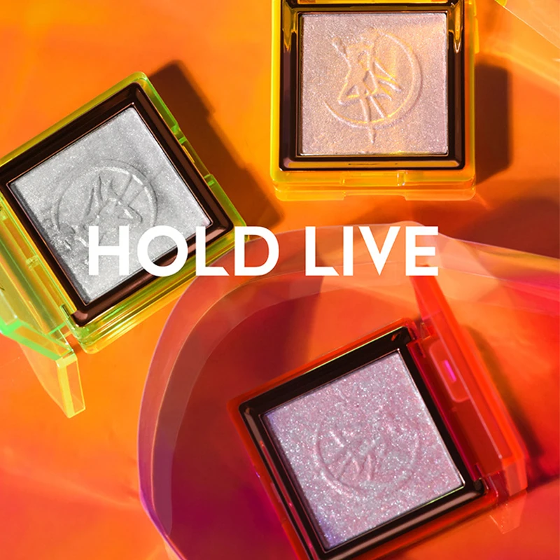 HOLDLIVE Хайлайтер для лица осветитель бронзаторы палитра макияж набор для свечения блеск для контурного макияжа Пудра основа хайлайтер косметика