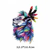 Iron on Colorful Tiger Dog Owl Patches for Clothing DIY T-shirt Dresses Applique Heat Transfer Vinyl Stickers Thermal Press H ► Photo 3/6