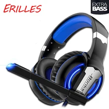 Новая игровая гарнитура PS4 гарнитура игровая гарнитура проводная бас стерео шлем с PS4Xbox One ноутбук планшет геймер микрофон