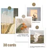 30pcs/set fashion INS art decoration Small Poster Postcard Photo Props DIY Bedroom Wall sticker Creative Decorative Stationery ► Photo 2/6