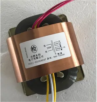 

12V 1A 220V 0.2A R Core Transformer R65 55VA custom transformer 230V with copper shield for Power supply
