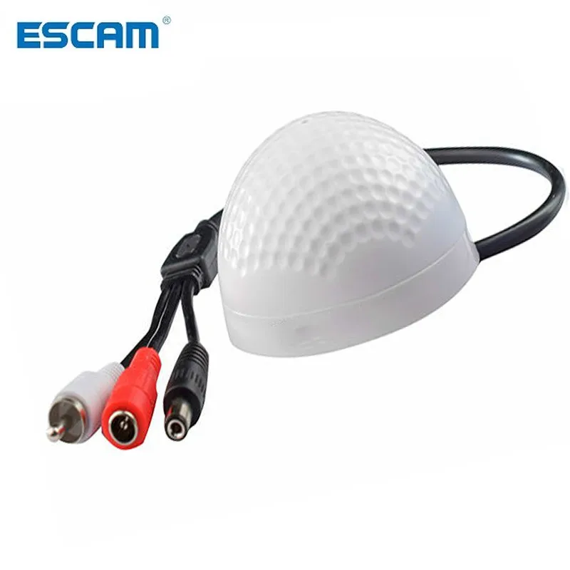 Mini micrófono de vigilancia de seguridad CCTV, dispositivo de entrada de Audio de alta sensibilidad con voz Natural transparente de poco ruido