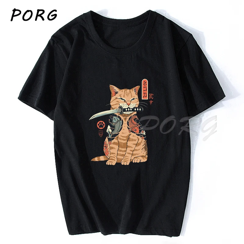 Neko Ramen Japanese Cat Vintage Tee