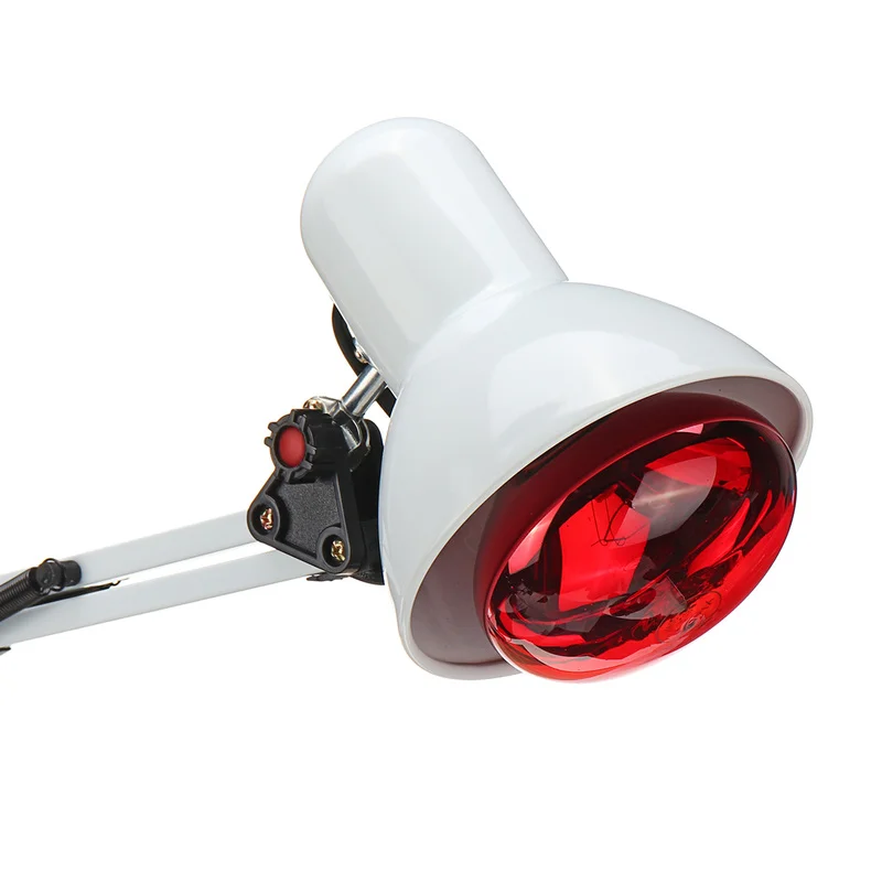 220V E27 100W Infrared Physiotherapy Explosion-proof Lamp Heater for Muscle Pain Cold Relief Light Therapy Infra Care Massage