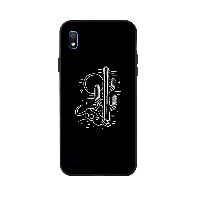 Ojeleye Case For Samsung Galaxy A10 Case Fashion Black Silicon Cover For Samsung Galaxy A70 A50 A40 A10s A20s M30s A90 5G Covers - Цвет: x076