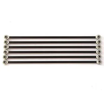 

6 Pieces/Set of Parallel Manipulator Fisheye Carbon Rod Kit for M4 20cm Screw 3D Printer Parts Accessories