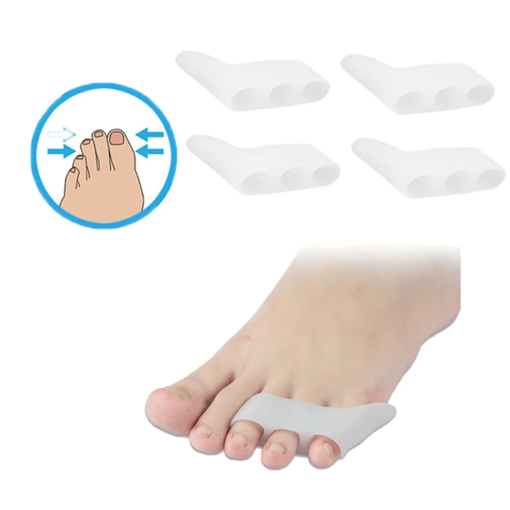 2 Pairs Of Toe Separators Toe Straighteners Soft Toe Separators For