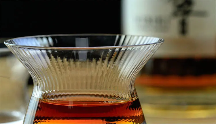 Neat Japan EDO Crystal Whisky Cappie Hanyu стеклянная чаша с вращающейся полоской, бокал для вина, бокал для бренди Подарочная коробка из дерева