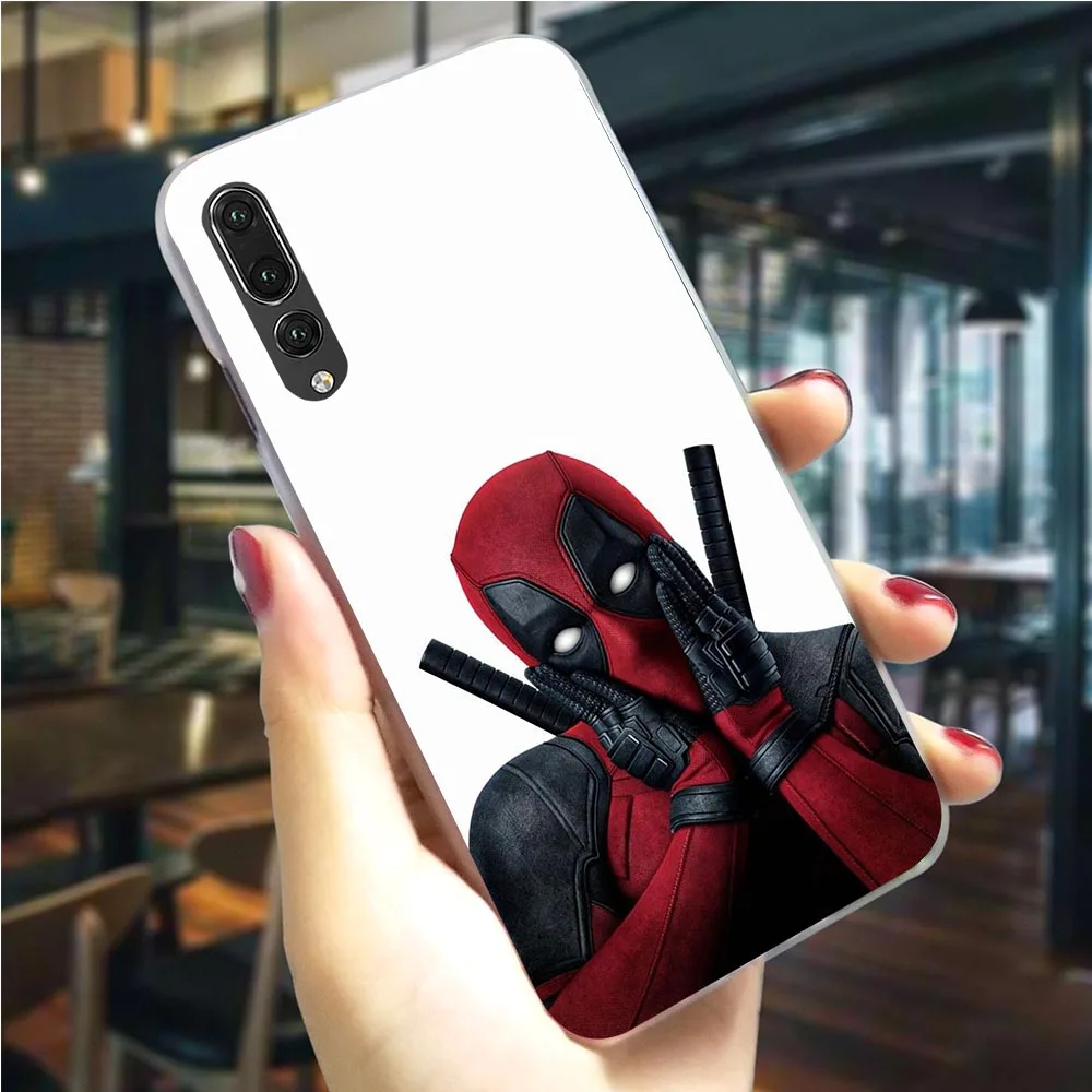 Чехол для телефона huawei P30 Pro Deadpool Cover P9 Lite Mini/2017 P10 20 30 P Smart Z mate 10 Pro|Бамперы| |