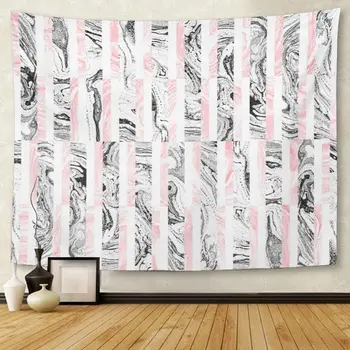 

Gray Marble Pattern Modern Abstract Painting for Websites Unusual Tapestry Wall Hanging for Living Room Bedroom Dorm 50x60 inche
