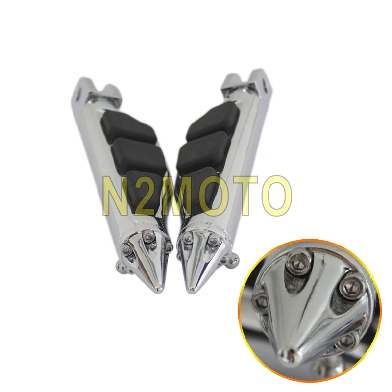 Хромированные стилеты для мотоциклов для Suzuki Boulevard M109R M50 M90 HONDA GL1800 2006-2013 Подножка для ног