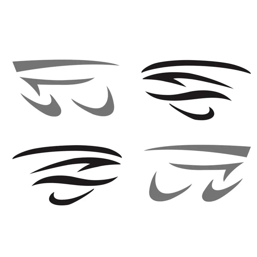 

Car Stripes Vinyl Graphics Decals Stickers for Caravan Travel Trailer Camper Van Sticker Car Exterior Deco Car-Styling Stickers