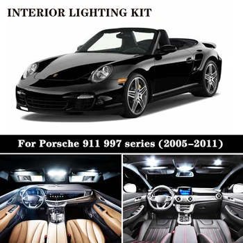 

12pc X Canbus Error free LED lamp Interior dome bulb Light Kit For Porsche for 911 997 series (2005-2011)