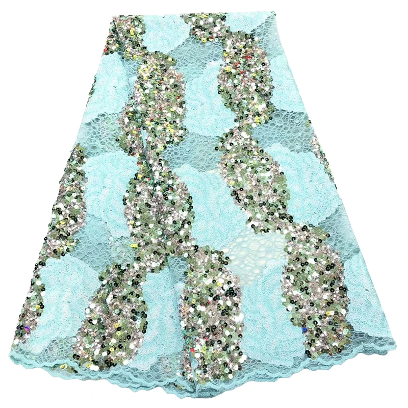 Африканская кружевная ткань высокое качество французские кружевные Блестки Чистая кружевная ткань для свадебных платьев новейший тюль