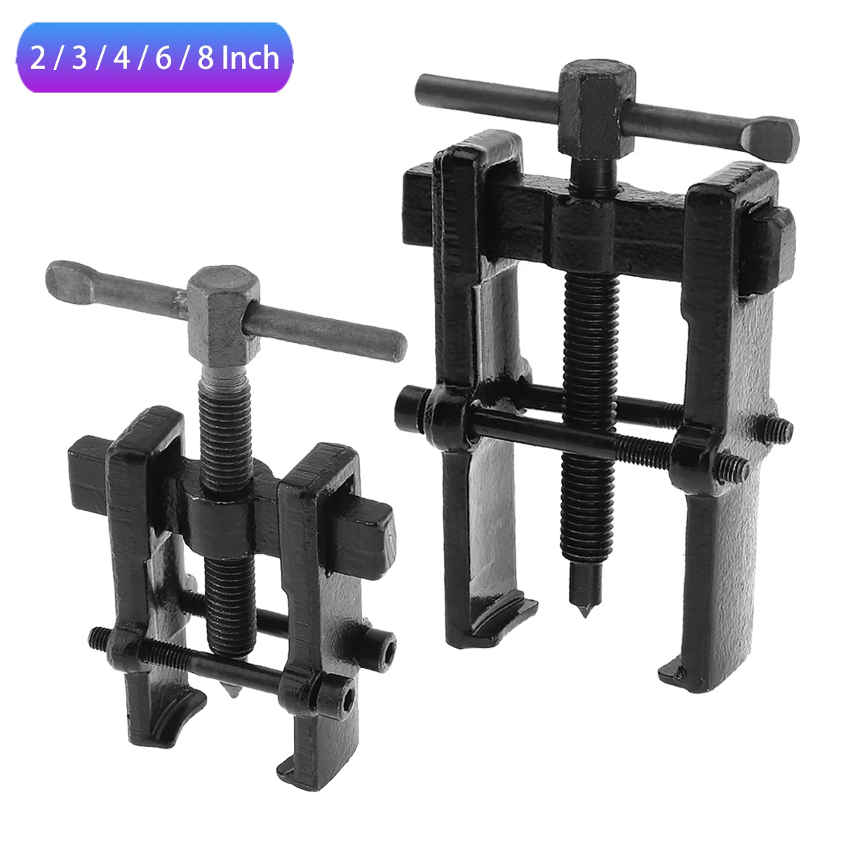 2 3 4 6 8 Inch Two Claw Puller Separate Lifting Device Chrome Vanadium Steel Strengthen Bearing Rama Auto Mechanic Hand Tools