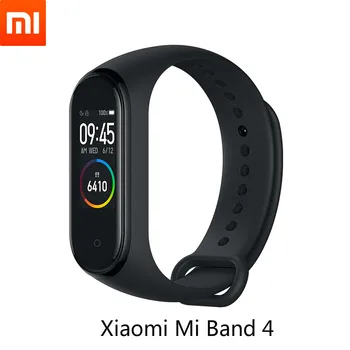 

Original Xiaomi Mi Band 4 Smart Miband 3 Color AMOLED Screen Bracelet Heart Rate Fitness Tracker Bluetooth5.0 Waterproof Miband4