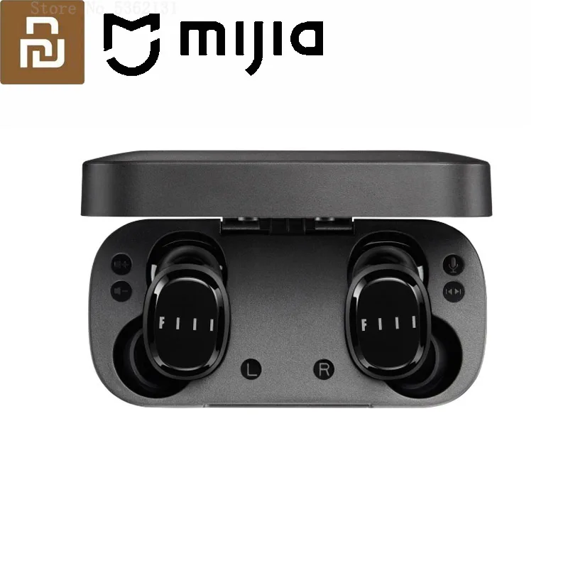  Беспроводные спортивные наушники Xiaomi FIIL T1X, Bluetooth-гарнитура 5,0 с шумоподавлением и микрофоном, сенсорное управление 